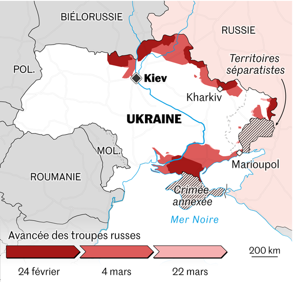 L’offensive russe : aucun retour en arrière